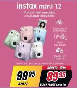 Trony instax mini 12 offerta