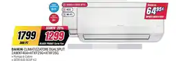 Trony DAIKIN CLIMATIZZATORE DUALSPLIT offerta