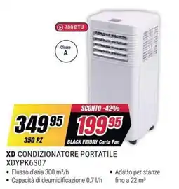 Trony XD CONDIZIONATORE PORTATILE offerta