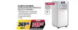 Trony OLIMPIA SPLENDID CONDIZIONATORE PORTATILE DOLCECLI10HPWIFI offerta