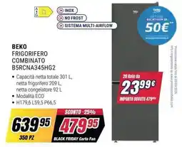 Trony BEKO FRIGORIFERO COMBINATO B5RCNA345HG2 offerta
