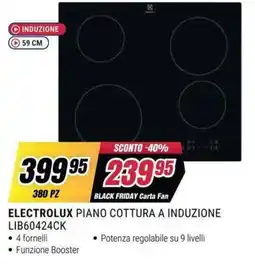 Trony ELECTROLUX PIANO COTTURA A INDUZIONE offerta