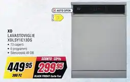 Trony XD lavastoviglie XDLSY1E13DS offerta