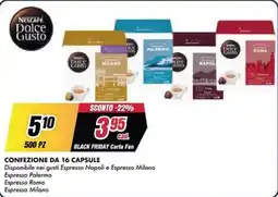 Trony Nescafe Dolce Gusto offerta