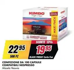 Trony Kimbo Capsule offerta
