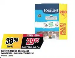 Trony Caffè Borbone offerta