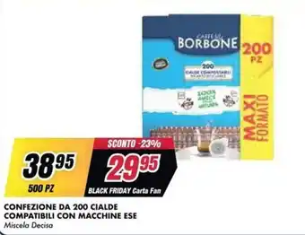 Trony Caffè Borbone offerta
