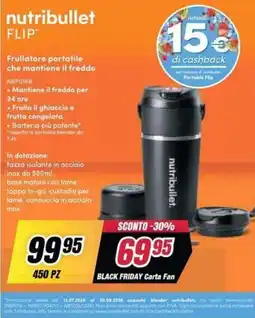Trony nutribullet FLIP offerta