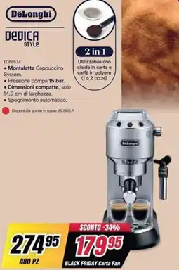 Trony DeLonghi Dedica Style offerta
