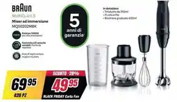 Trony BRAUN MultiQuick 5 Mixer ad immersione offerta