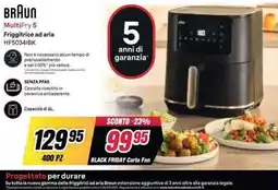 Trony BRAUN MultiFry 5 Friggitrice ad aria offerta