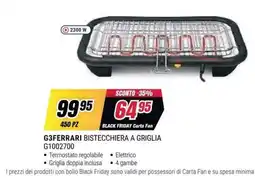 Trony G3FERRARI BISTECCHIERA A GRIGLIA offerta