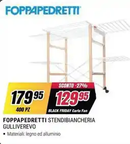 Trony FOPPAPEDRETTI STENDIBIANCHERIA GULLIVEREVO offerta