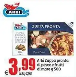 Elite Arbi Zuppa pronta di pesce e frutti di mare offerta