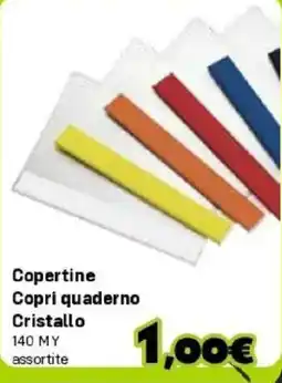 Orizzonte Copertine Copri quaderno Cristallo offerta