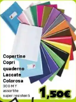 Orizzonte Copertine Copri quaderno Laccate Colorosa offerta