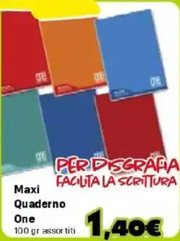 Orizzonte Maxi Quaderno One offerta