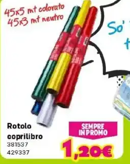Orizzonte Rotolo coprilibro offerta