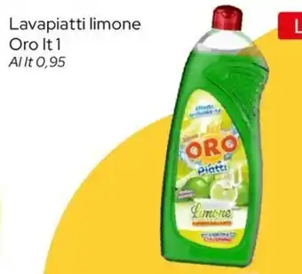 MAX Supermercati Lavapiatti limone Oro offerta