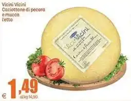 Elite Vicini Vicini Caciottone di pecora e mucca offerta