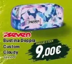 Orizzonte Seven Bustina Doppia Custom Cloudy offerta