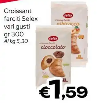 MAX Supermercati Croissant farciti Selex offerta
