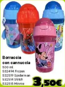 Orizzonte Borraccia con cannuccia offerta