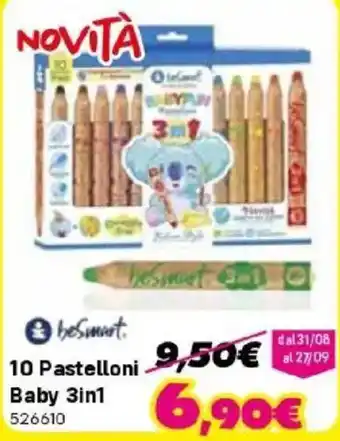 BeSmart 10 Pastelloni Baby 3in1