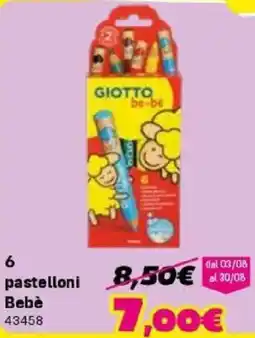 Orizzonte pastelloni Bebè Giotto offerta