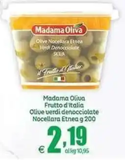 Elite Madama Oliva Olive verdi denocciolate Nocellara Etnea offerta