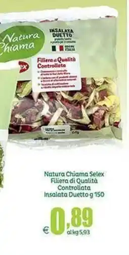 Elite Natura Chiama Selex Insalata Duetto offerta