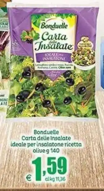 Elite Bonduelle Carta delle Insalate offerta