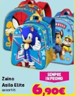 Orizzonte Zaino Asilo Elite assortiti offerta