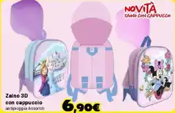 Orizzonte Zaino 3D con cappuccio offerta