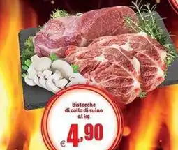 Elite Bistecche di collo di suino offerta