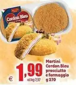Elite Martini Cordon Bleu prosciutto e formaggio offerta