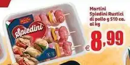 Elite Martini Spiedini Rustici offerta