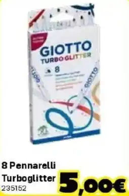 Orizzonte Giotto Pennarelli Turboglitter offerta