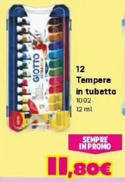 Orizzonte Tempere in tubetto Giotto offerta