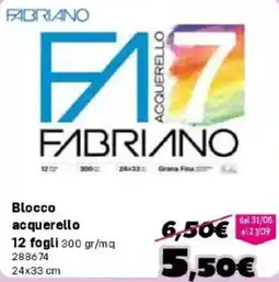 Orizzonte Blocco acquerello offerta