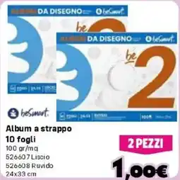 Orizzonte Album a strappo beSmart offerta