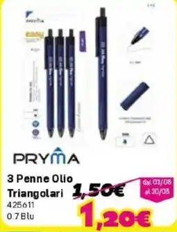 Orizzonte 3 Penne Olio Triangolari PRYMA offerta