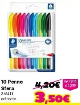 Orizzonte 10 Penne Sfera colorate offerta