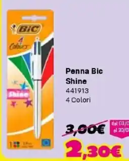Orizzonte Penna Bic Shine offerta