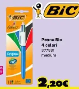 Orizzonte Penna Bic 4 colori offerta