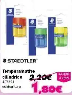 Orizzonte Temperamatite cilindrico STAEDTLER offerta