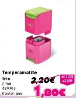 Orizzonte Temperamatite trio offerta