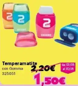 Orizzonte Temperamatite con Gomma offerta