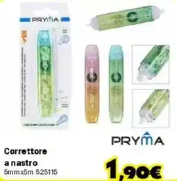 Orizzonte Correttore a nastro PRYMA offerta