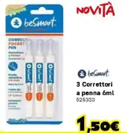 Orizzonte Correttori a penna beSmart offerta